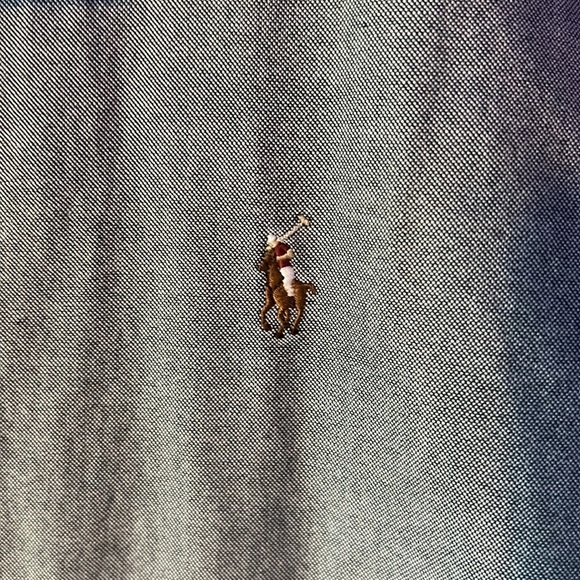 NWT Boys Dark Chambray (blue) Ralph Lauren Button Down - Picture 4 of 5